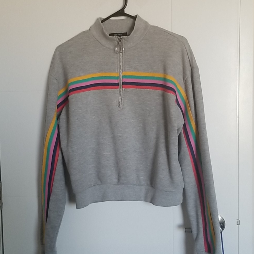 Half-zip Pullover Forever 21